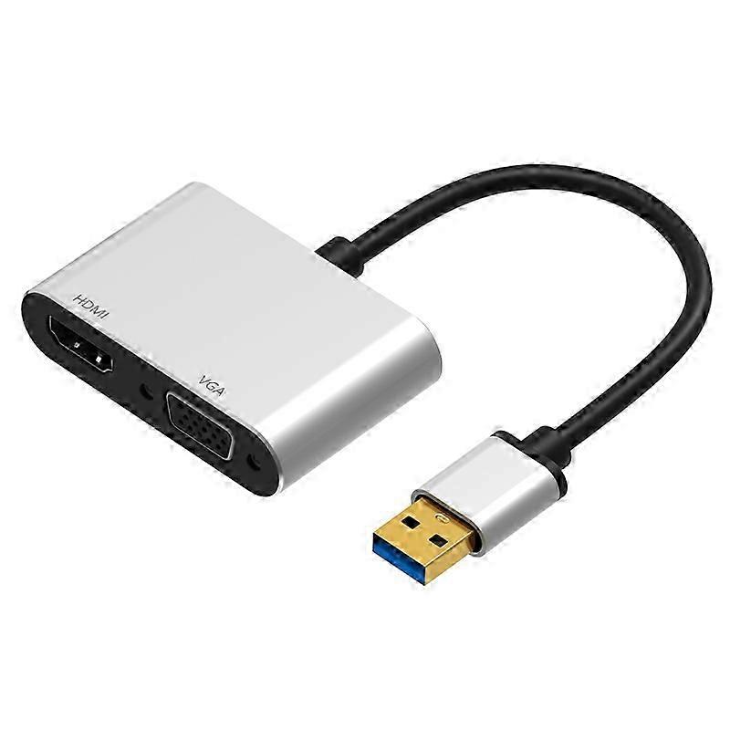 Aluminium USB 3.0 Video Adapter