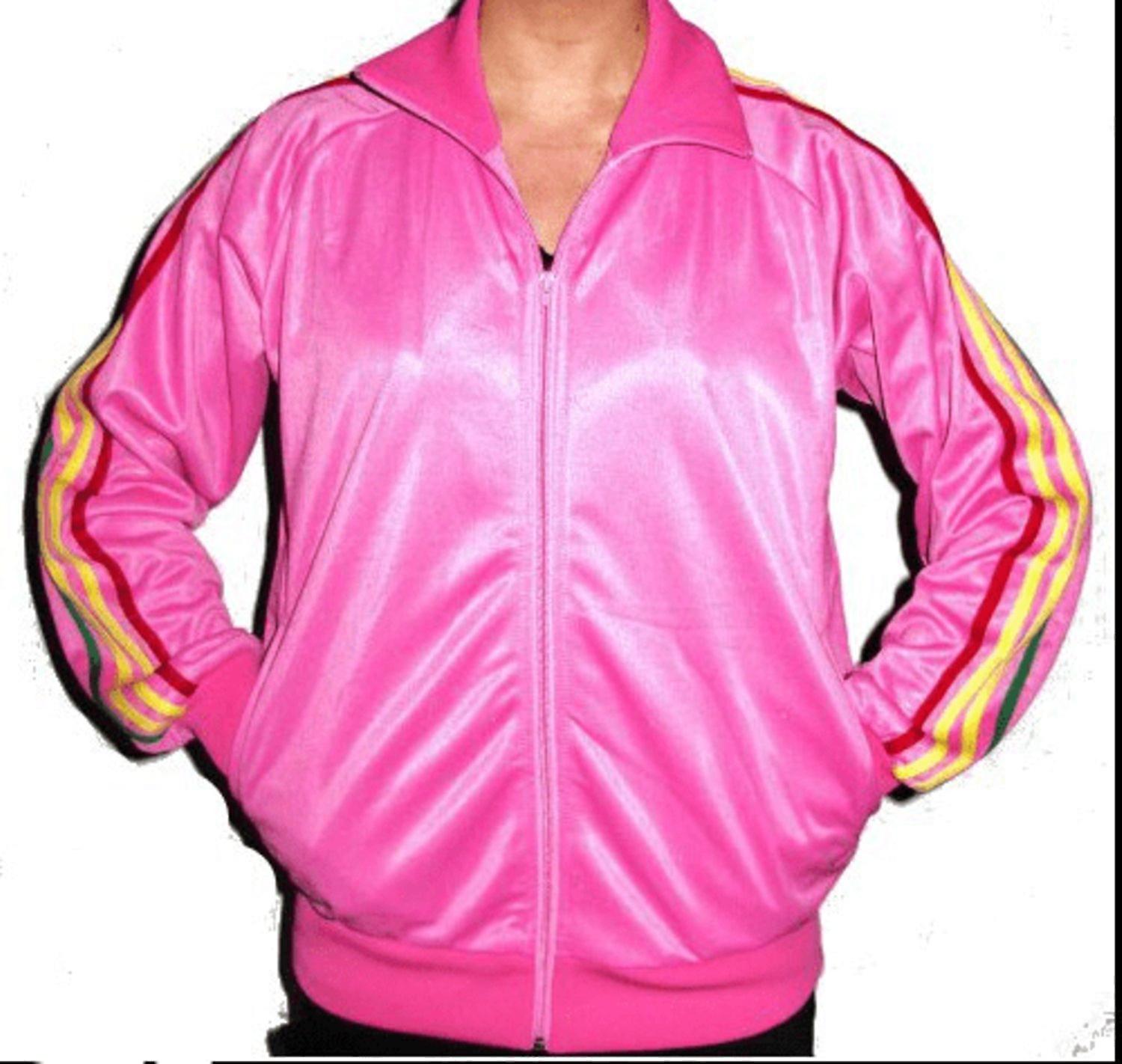 Rasta Sweater Zipper - Pink