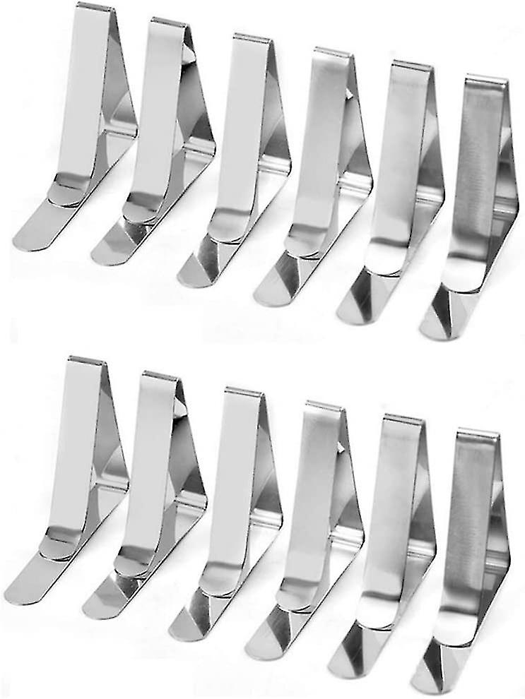 Stainless Steel Tablecloth Clip Fixed Tablecloth Table Holder Clamp Tablecloth