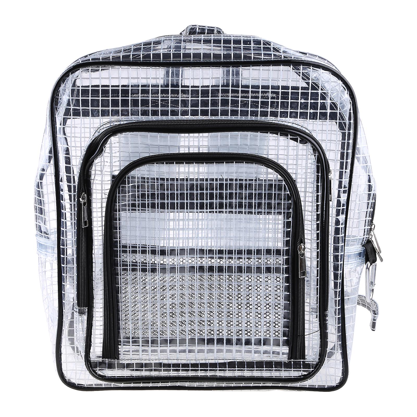 Anti-static Clear Pvc Backpack Cleanroom Engineer Tool Bag For Computer Tools