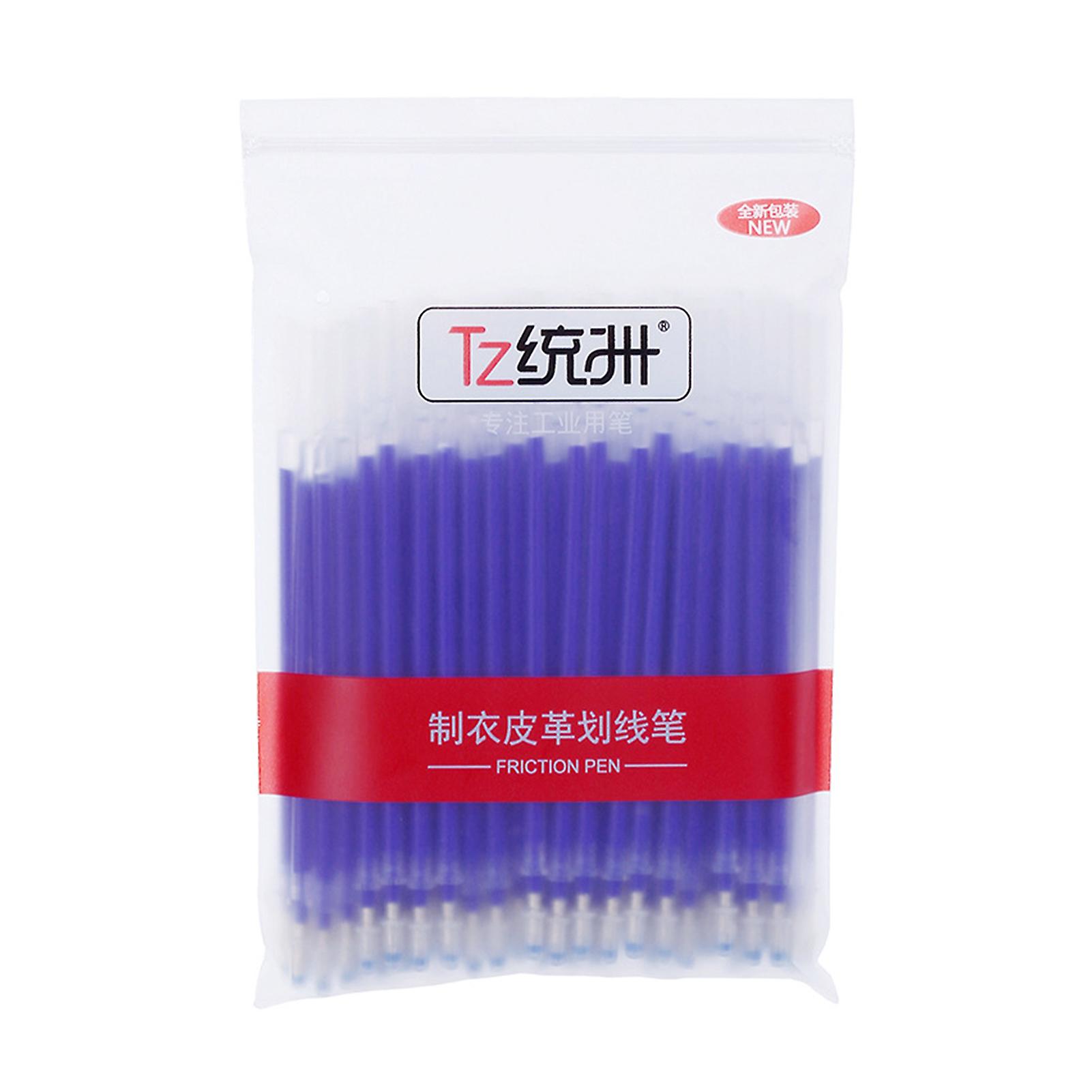 100pcs Heat Erasable Fabric Refills High Temperature Disappearing Ink Marking