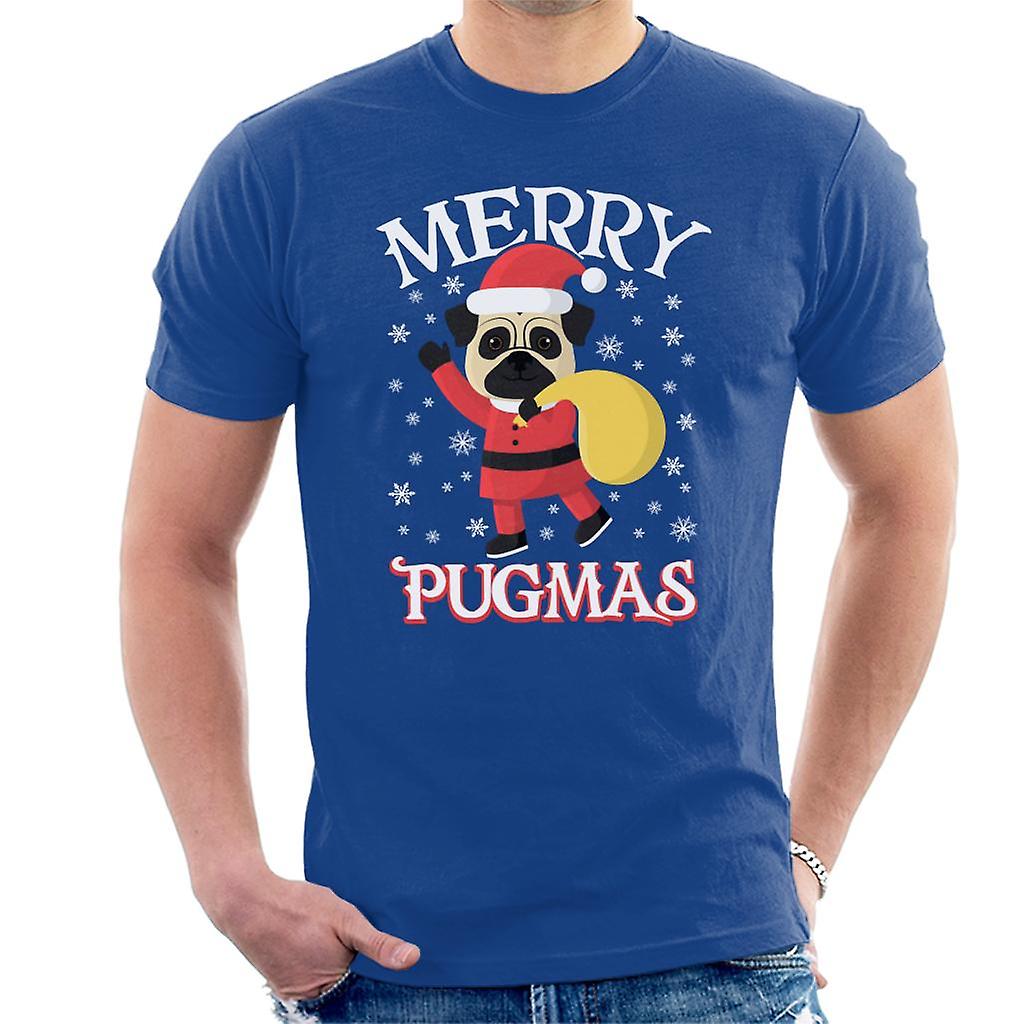 Pugmas joulua Santa koira t-paidat