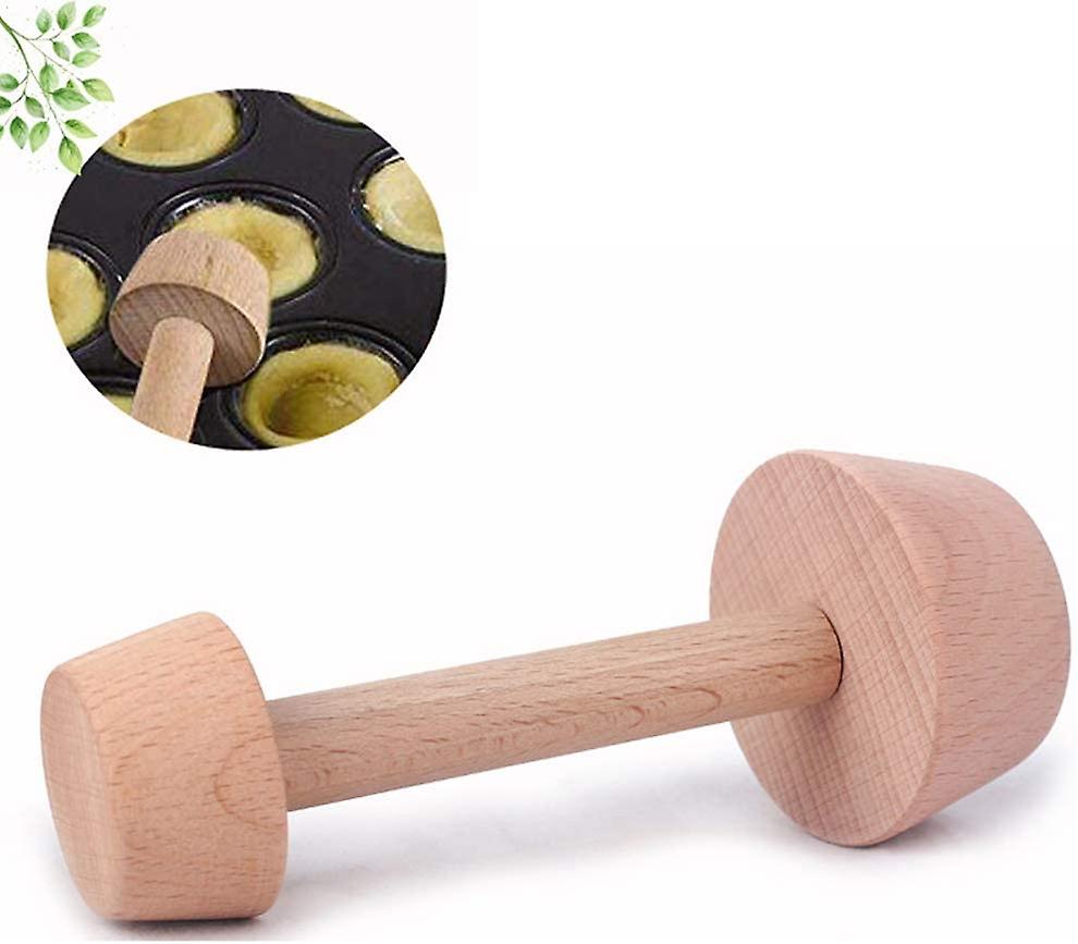 Set De 3 Tampons à Pâtisserie En Bois - Pour Tartelettes, Quiches Et Cheesecakes - Double Face