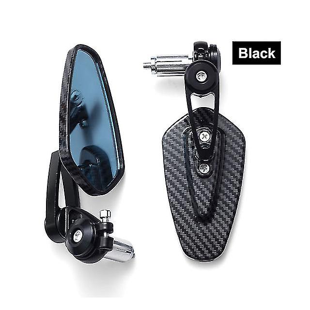 2pcs New Cycle View Fiber Pattern Bar Modified Inverted Bike Accessories