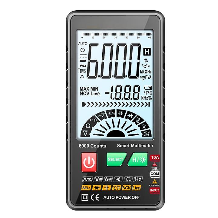 Multimeter With Flashlight Function