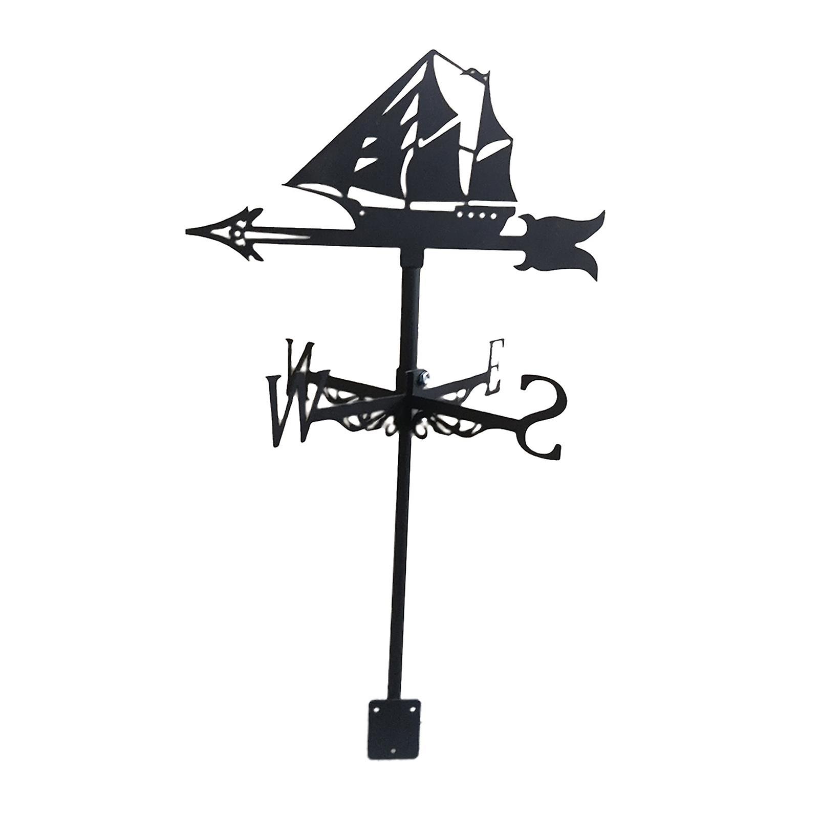 Wind Vane Wind Direction Indicator Farm Yard Decorations Sailboat