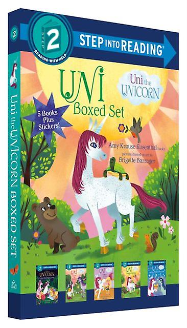 Uni The Unicorn Step Into Reading Boxed Set by Brigette Barrager Paperback