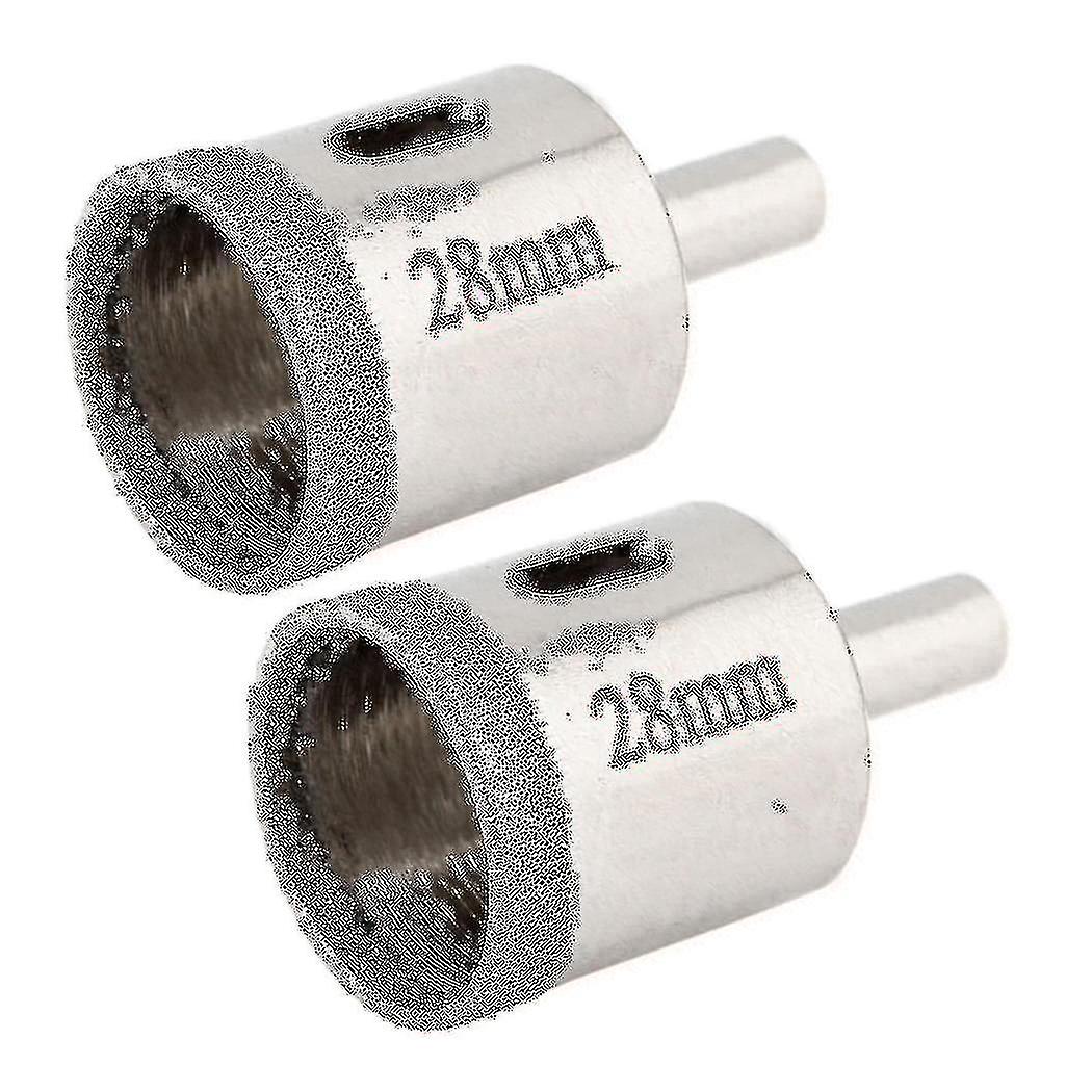 2pcs 28mm Tile Glass Ceramic Diamond Coated