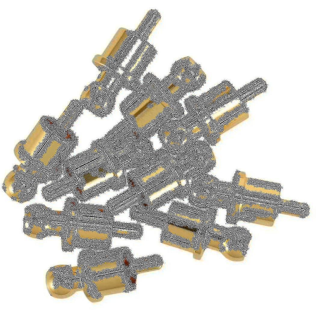 10pcs plaqué or Rca Plug Cap Short-circuit Socket, Phono Connector Rca Shielding Jack Socket Prot