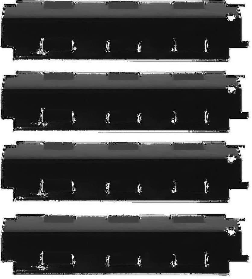 4pcs バーベキューグリドルステンレススチールヘビーデューティグリルグリルグリルドヒートシールドスペアパーツバーベキューガスグリルRepl