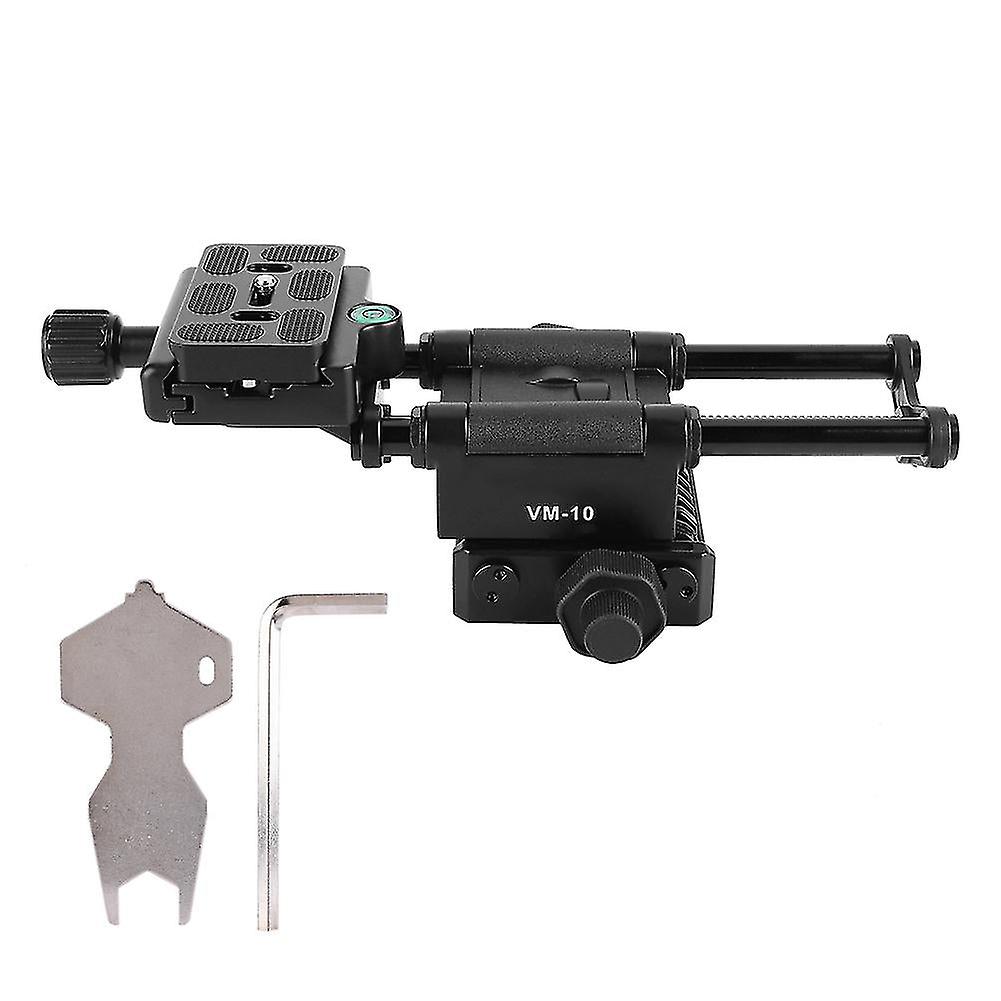 Kingjoy Vm-10 Macro Camera Slider Dslr Adjusting Rail Focusing Head Adadpter Holder