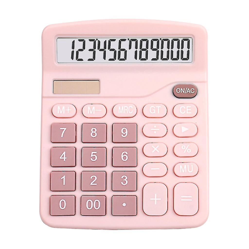 Financial Accounting Tools 12 Digits Electronic Calculator Large Screen