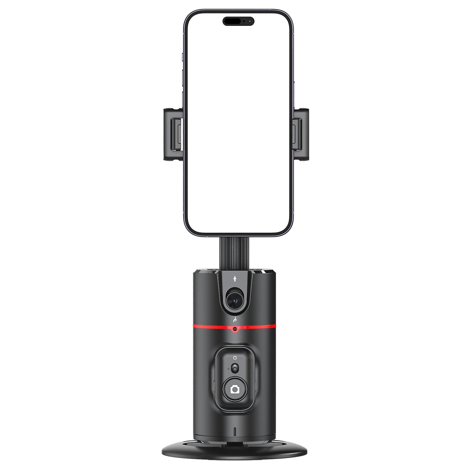 Mini Gimbal Stabilizer Handheld Smart Face Tracking Wireless Selfie Stick Tripod Phone Holder With Removable Fill Light For Live