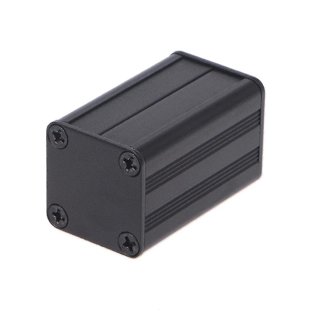 New Diy Extruded Electronic Project Aluminum Enclosure Case Black 40x25x25mm