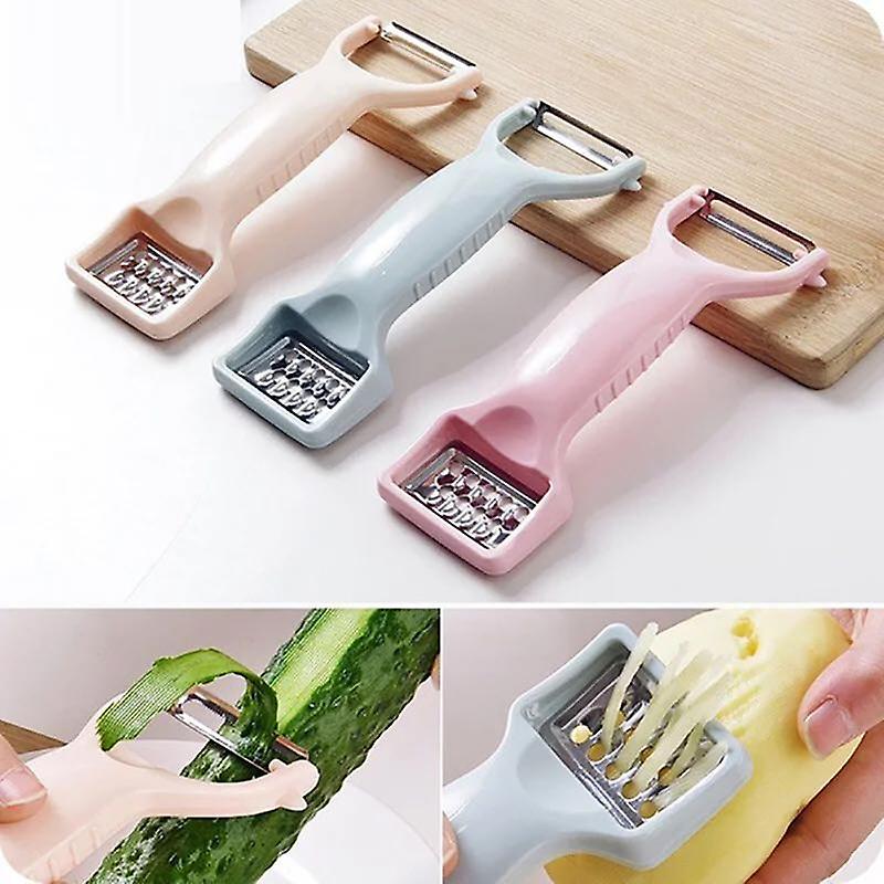 Multiuse Vegetable Fruit Grater Carrot Potato Double Headed Peeler Kitchen Tool