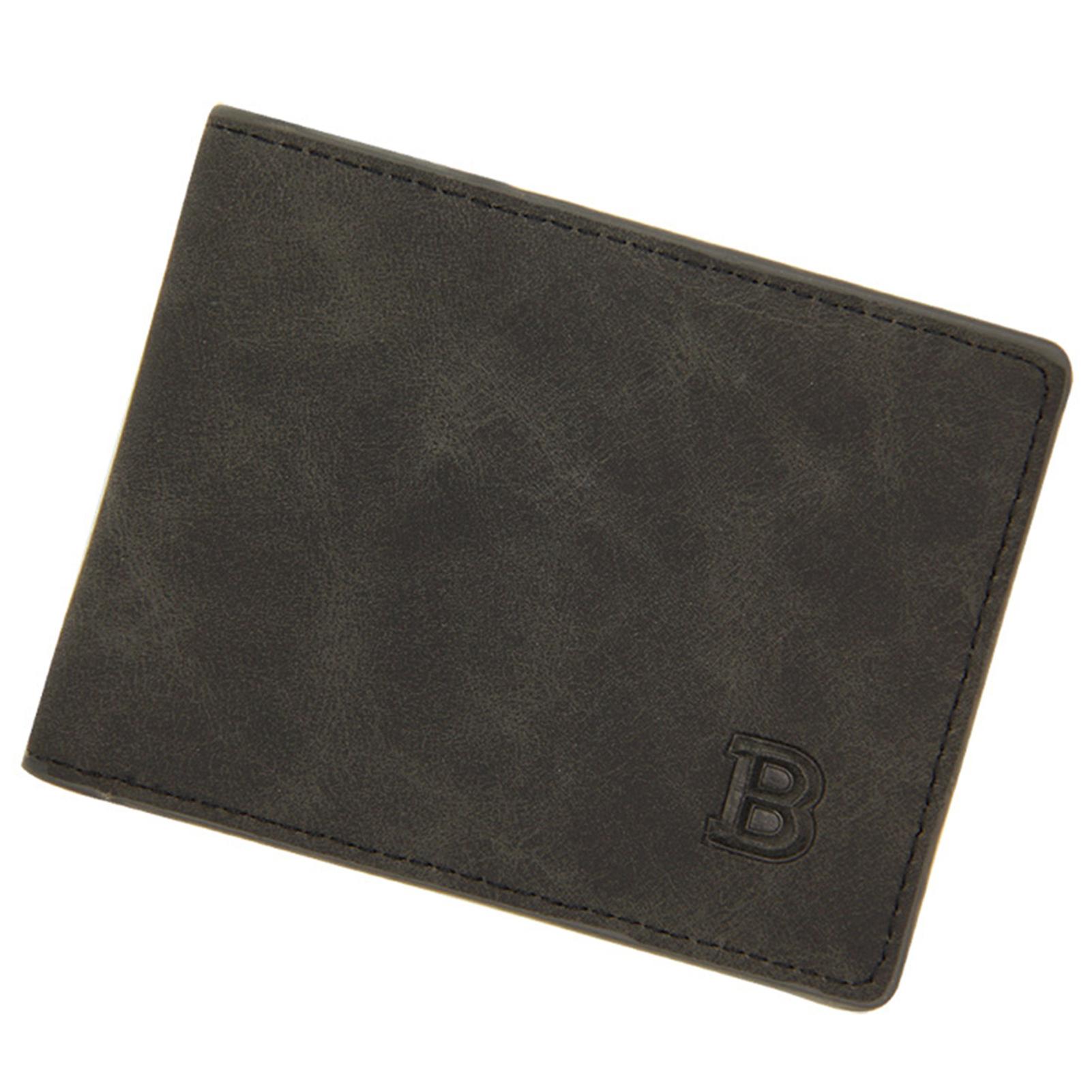Slim Bifold Leather Wallet