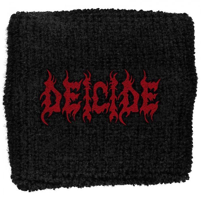 Deicide Logo Fabric Wristband