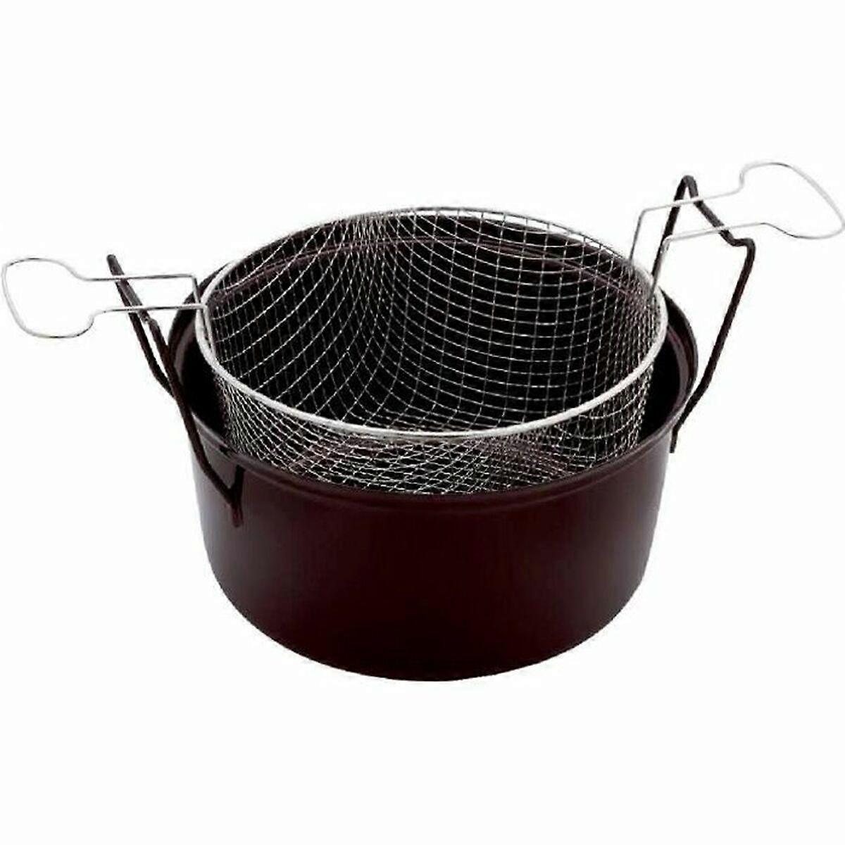 Friteuse Baumalu Noir Ø 28 cm