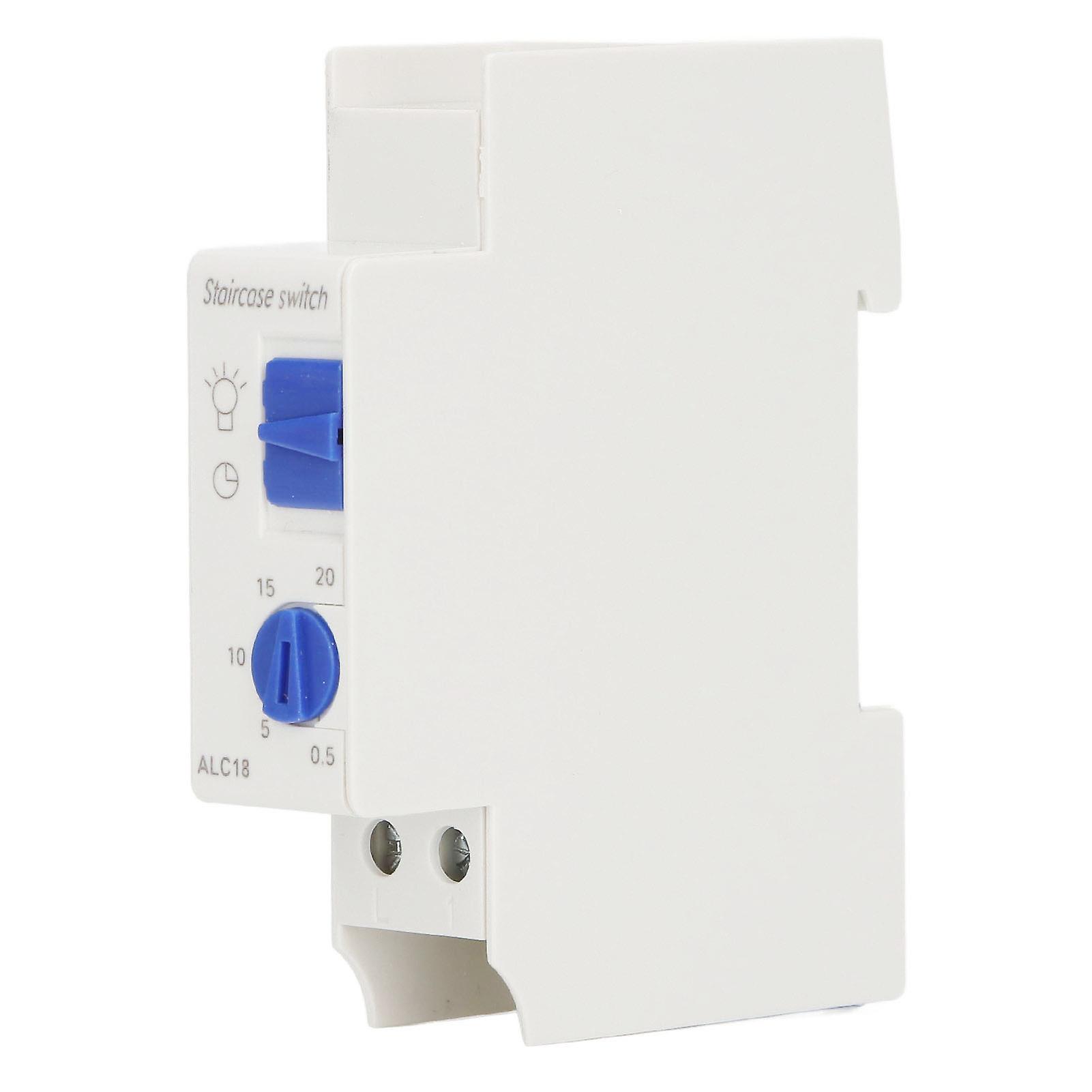 Time Control Switch Mechanical Timer Switch DIN Rail Mounting 220?240VAC 16A 0.5?20min ALC18