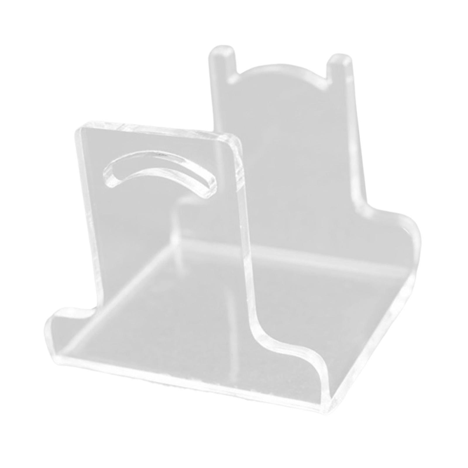 Fishing Reel Display Stand Organizing Rack Acrylic Accs Solid Portable A