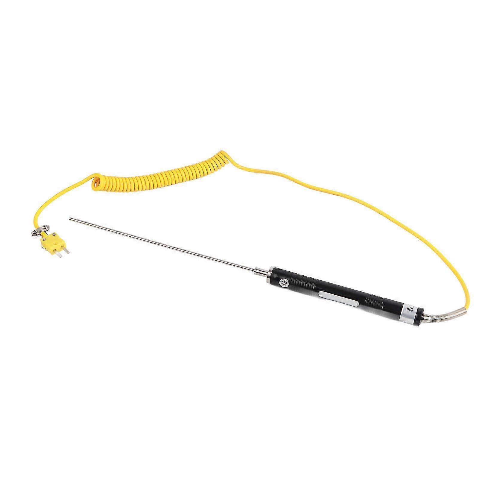K Type Thermocouple Immersion Probe for Oil Liquid Detection Engineering Plastic Thermometer Probe