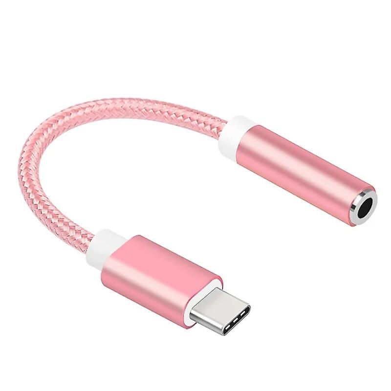 محول محول AUX Type-C إلى 3.5 مم لجهاز مقسم الصوت Samsung Note10 لجهاز Huawei Mate 30 Pro Adaptador Tipo C ~ 28604