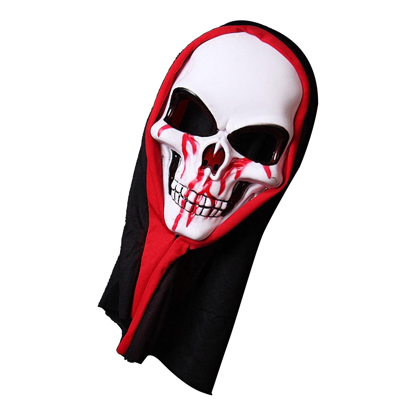 Phantom Skull Mask - Spooky Skeleton Ghost of Death, High-Elastic, Breathable, Unisex Halloween Costume Accessory for Themed Party Celebrations(3#)