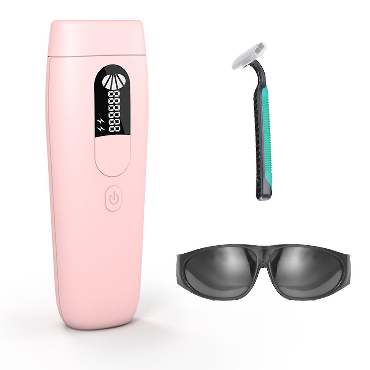 999999 Flash 2 In 1 Ipl Laser Epilator Ice Feeling Painless Hair Remover With Glasses Shaver