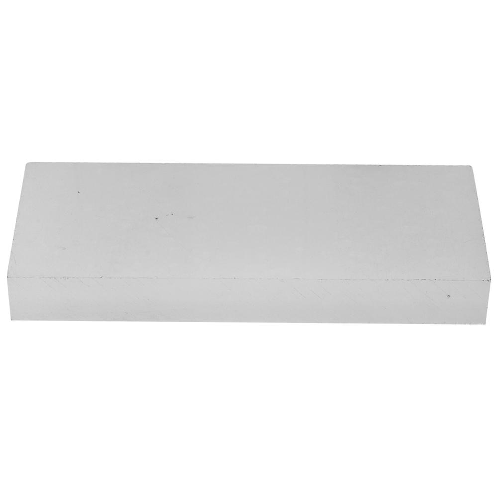 Tapis de maillet en caoutchouc blanc pour découpe, poinçonnage, tampon, outil de maroquinerie 20 x 8 x 2,5 cm