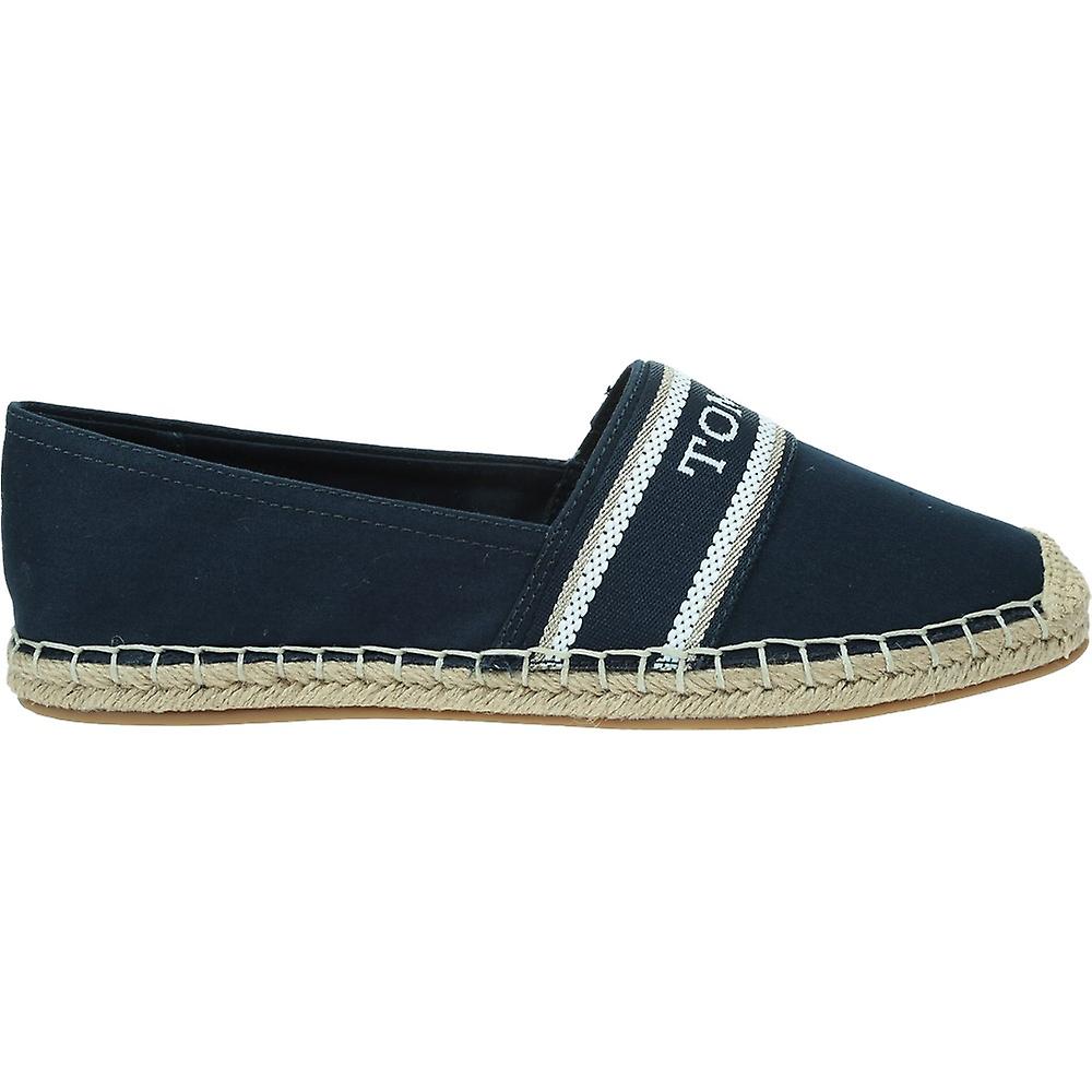 Shoes Tommy Hilfiger espadrilles mono webbing flat espadrille FW0FW07917DW6