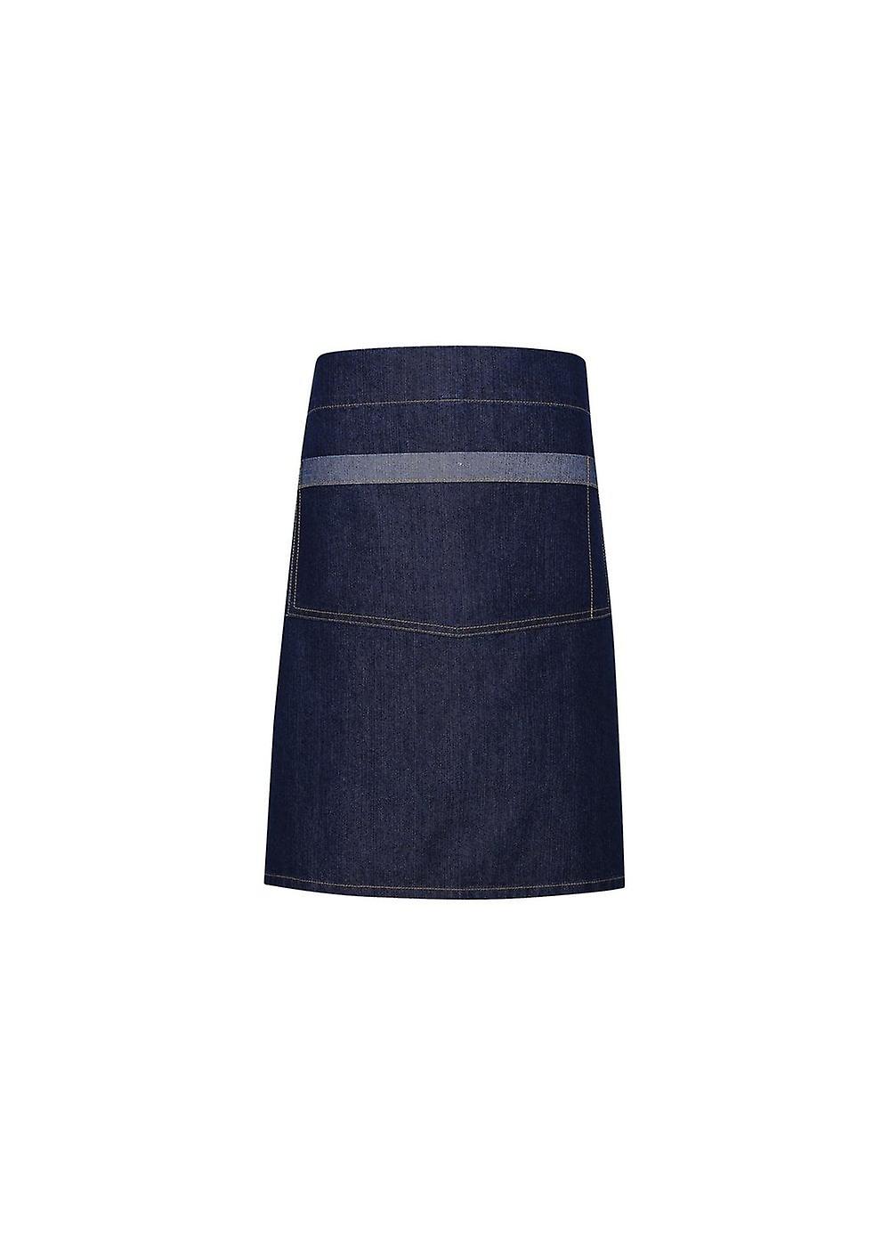 Premier Domain Contrast Denim Waist Apron PR128
