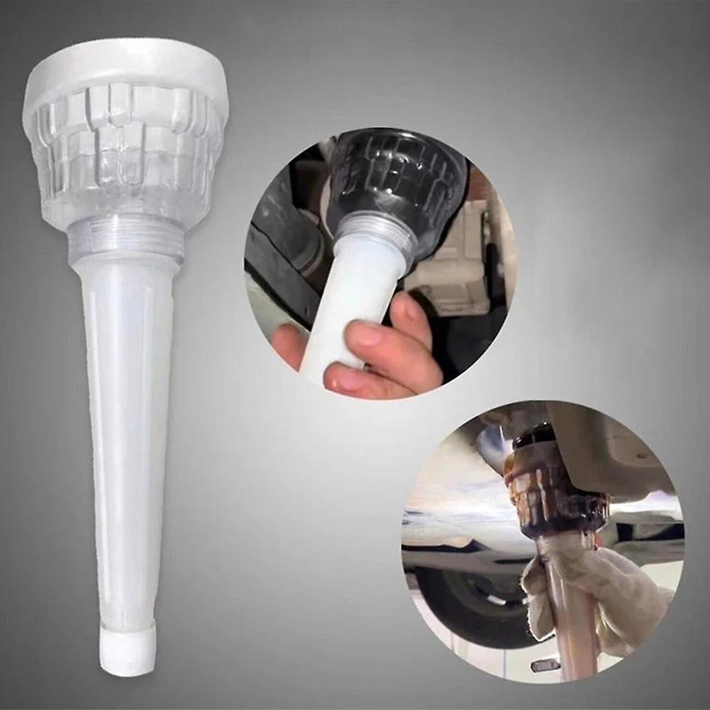 Plastic Oil Filter Funnel for Automobile Use Sturdy Vehicle Oil System Tools for Most Car Models