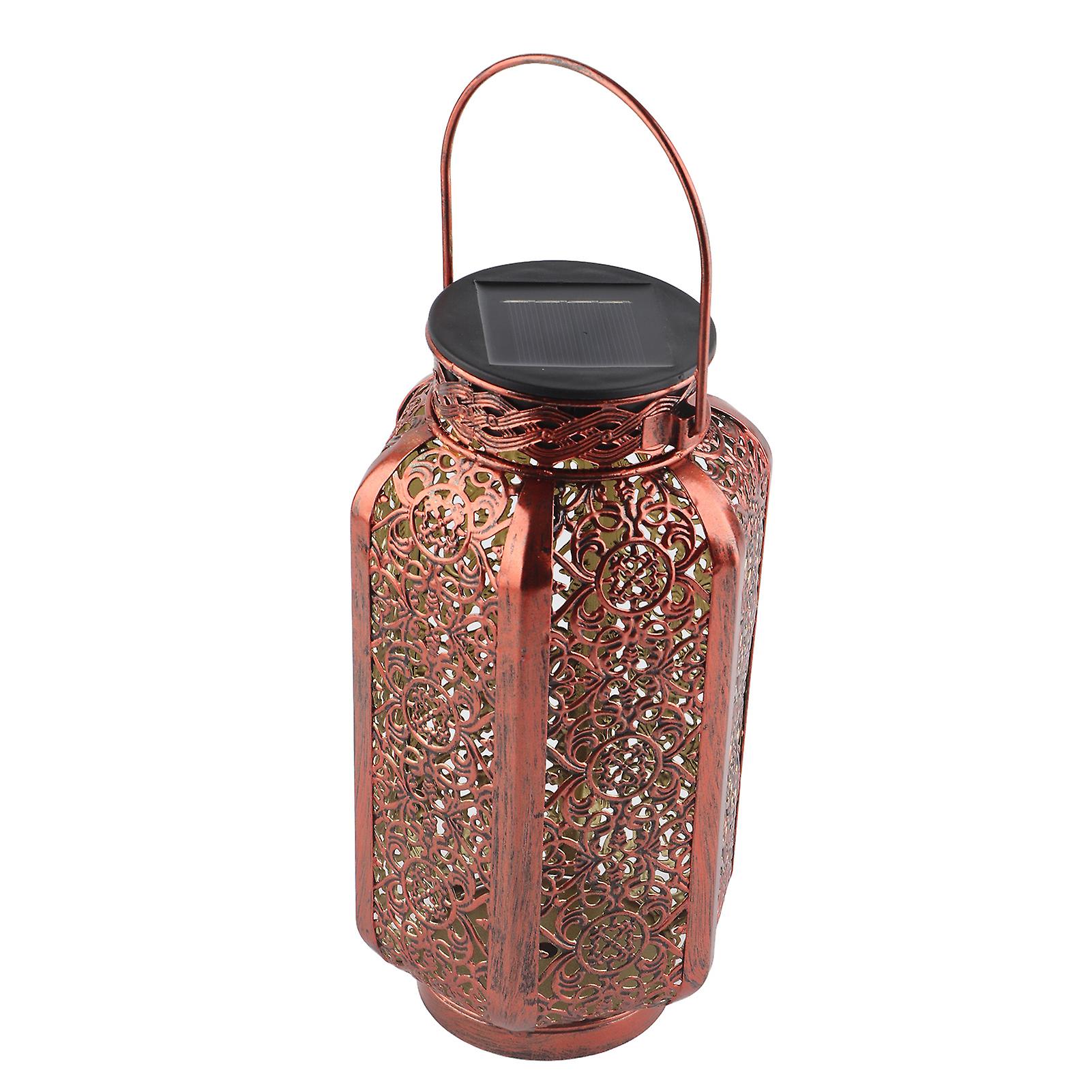 Solar Lantern Energy Saving Environmental Friendly Outdoor Hanging Lights Automatic Charging Garden Decoration