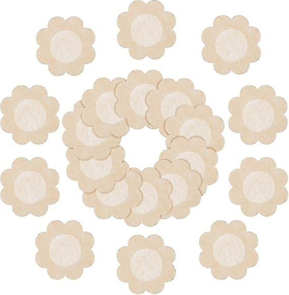 Nipple Covers 30 Pairs Nipple Breast Covers Disposable Petal Nipple Pasties for Women Girls Party