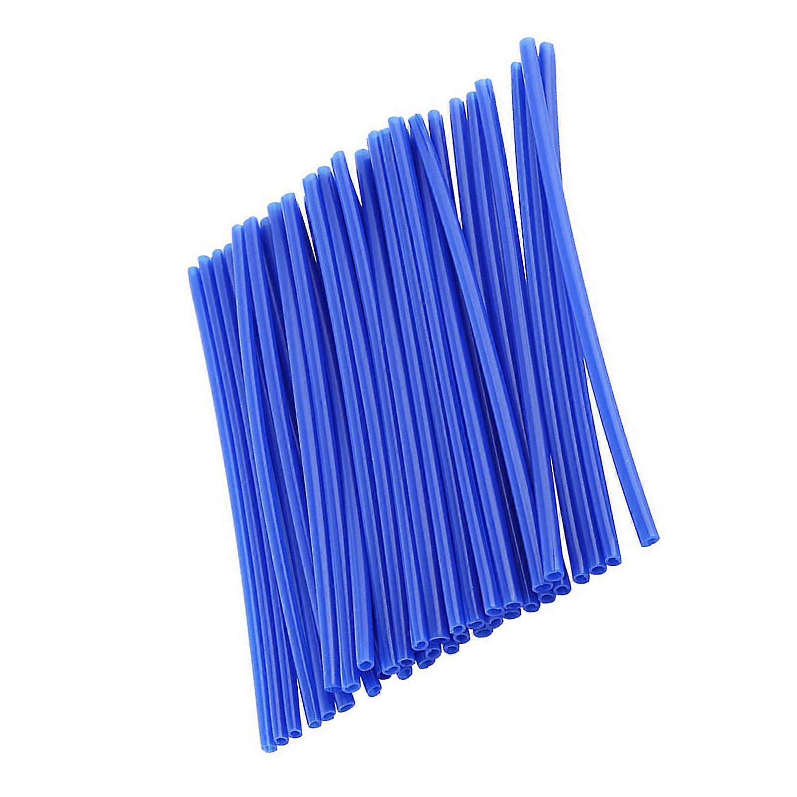 36pcs Blue 17cm Motorcycle Wheel Spoke Protectors Kit