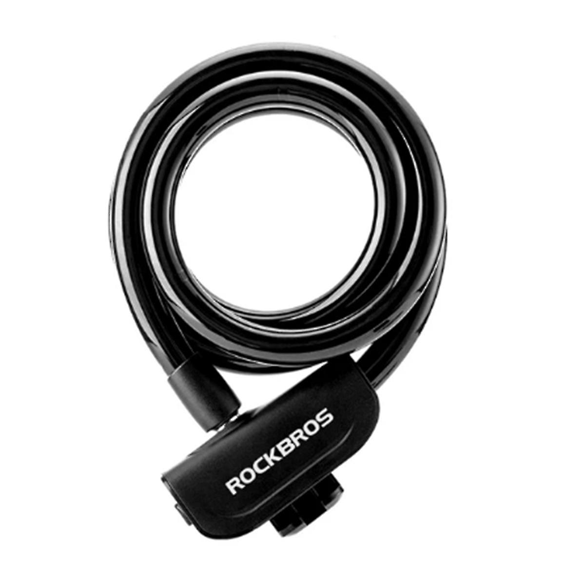 Bicycle Lock Road Cycling Portable Anti-Theft Cable Lock for Theft Prevention Mountain and Road Biking