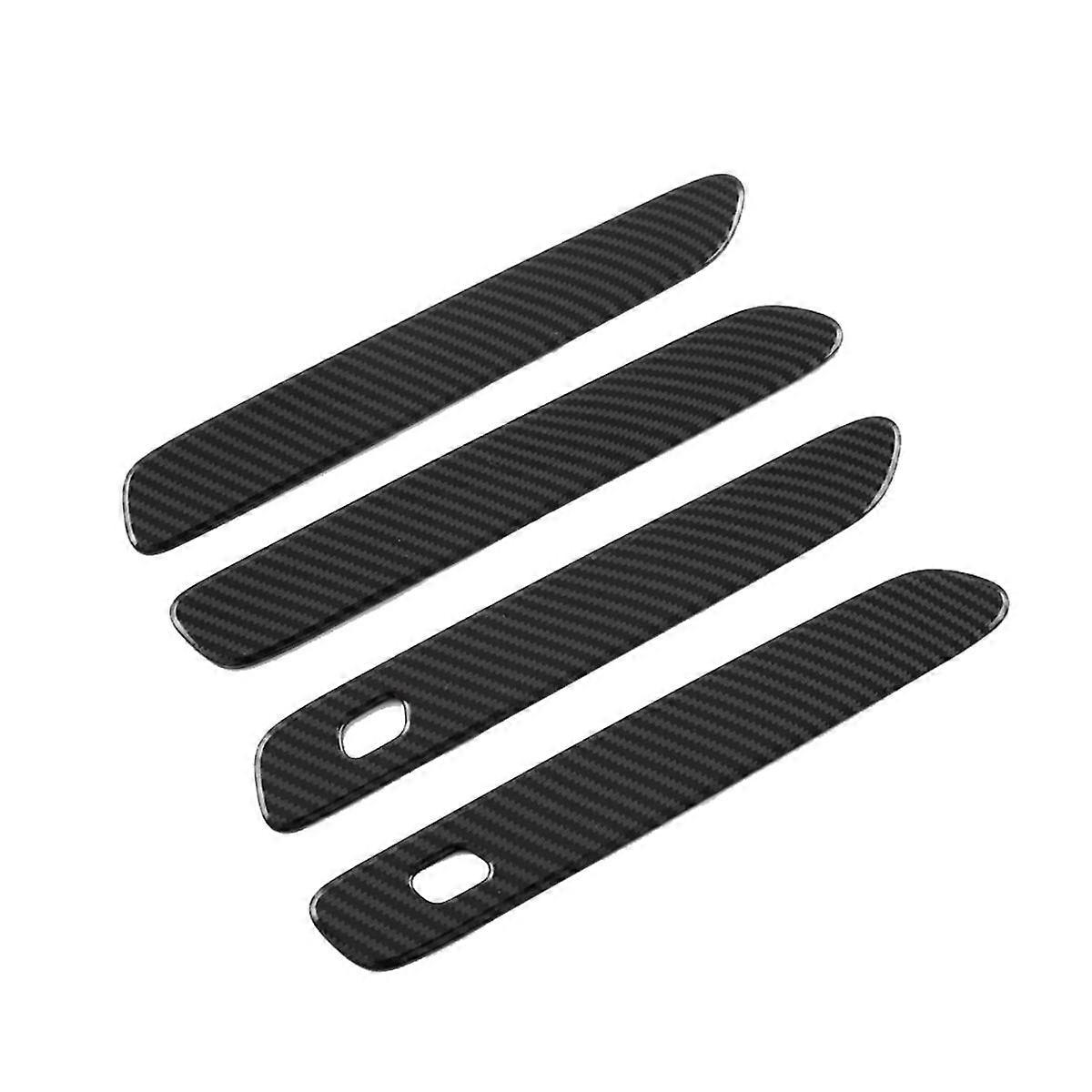 4PCS Exterior Outer Door Handles Trim Cover Carbon Fiber Color for Seal / ATTO 4