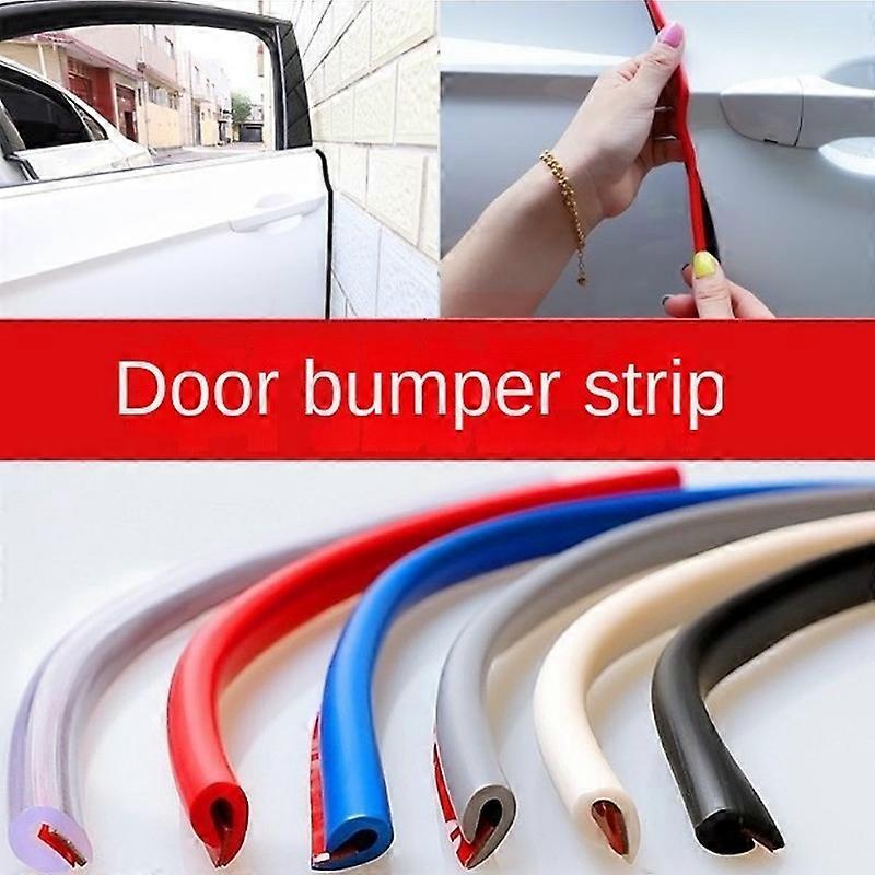 2/3m/5m U Type Universal Car Door Protection Edge Guards Trim Styling Moulding Strip Rubber Scratch Protector for Car Styling