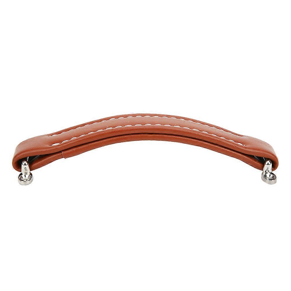 Amp Handle Rough Textured Embossed Pu Leather Audio Accessory Orange For Guitar Speaker