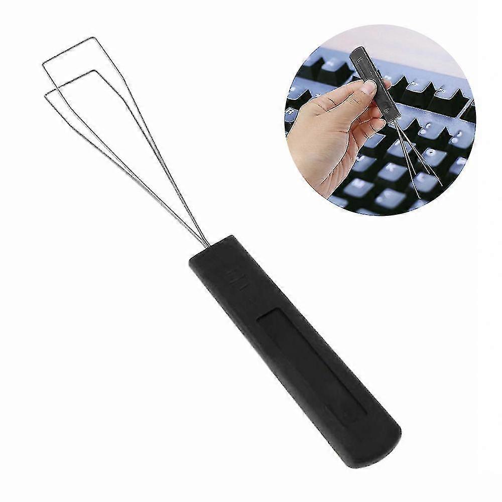 Mechanical Keyboard Keycap Puller Key Cap Remover Steel Universal Cleaning Tool
