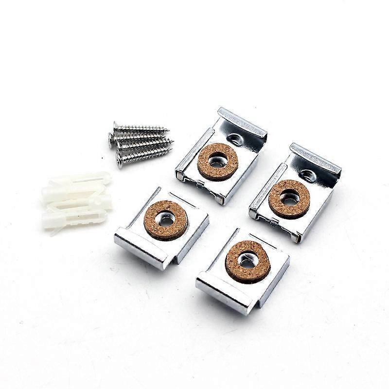 8 pieces wall mounted mirror bracket, mirror bracket, wall square mirror holder