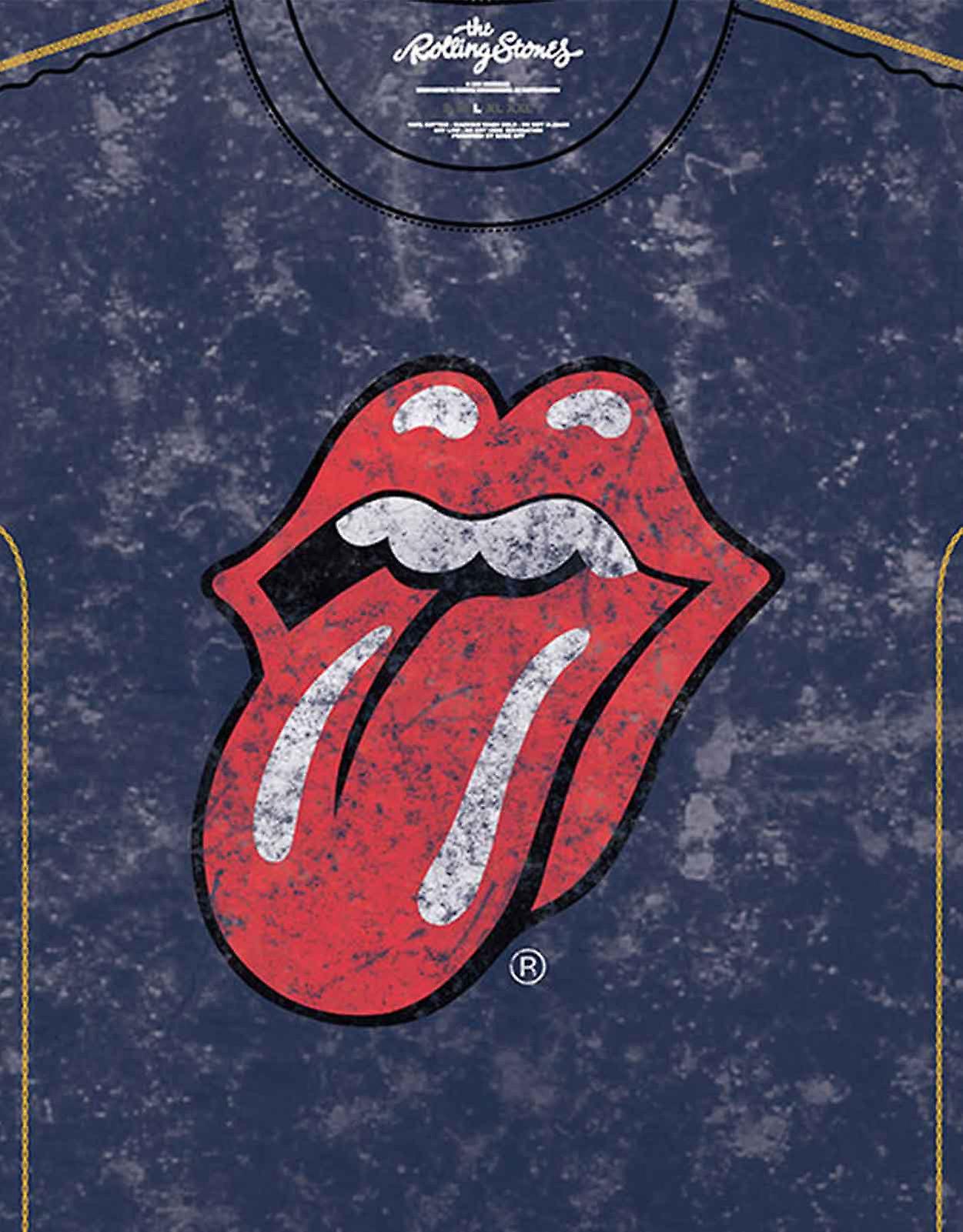 Férfi póló THE ROLLING STONES - SIXTY TONGUE - CHARCOAL - AMPLIFIED
