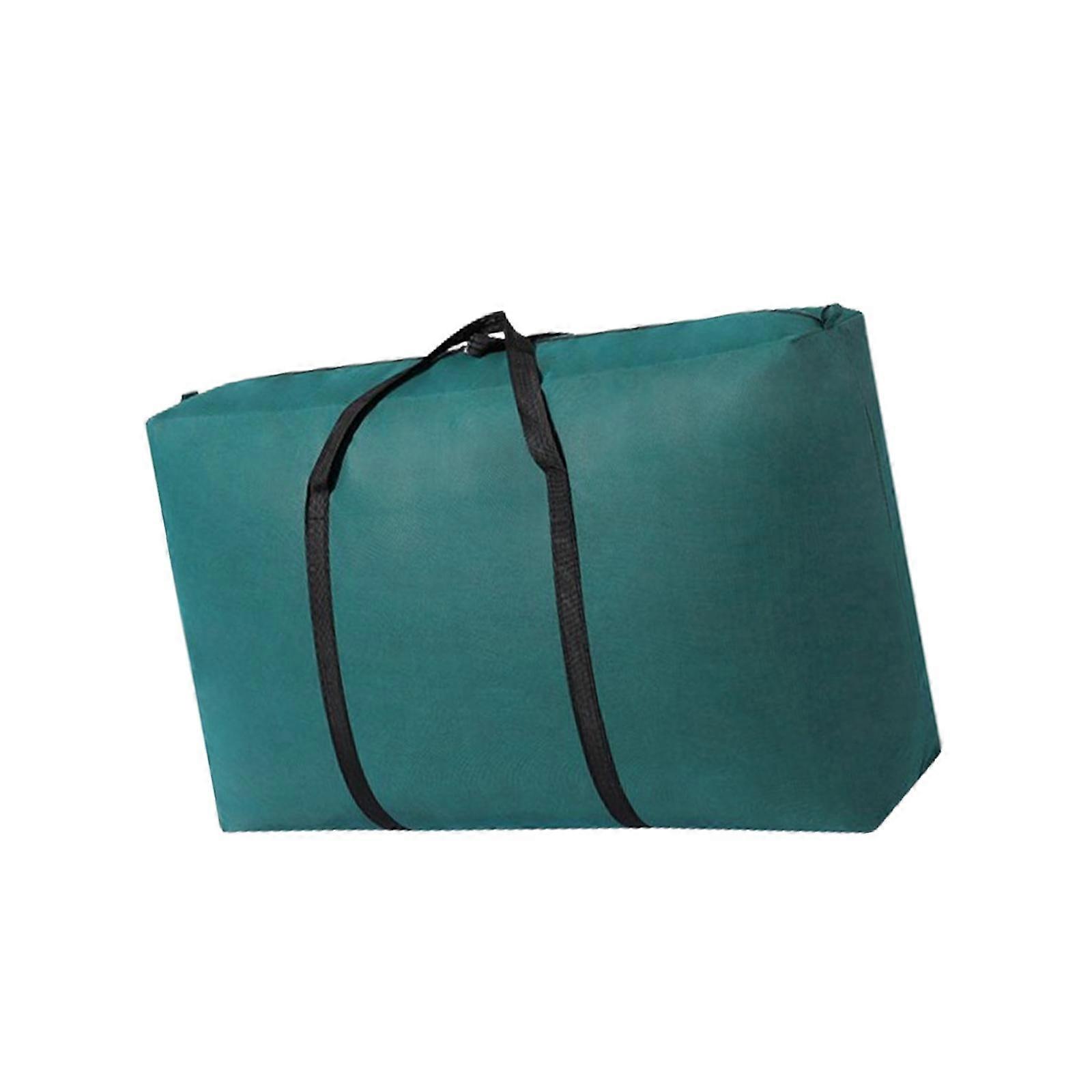 Moving Box Large Capacity Storage Bin Packing for Quilts Bed Sheets Blankets green 40L