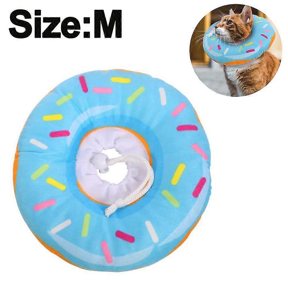 Donut Elizabeth Circle Ajustable Suave Mascota E-collar Cuello Cuello Cir