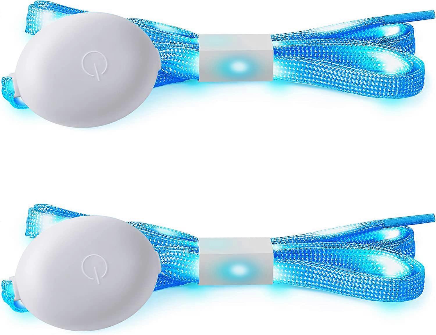 LED Light Up Shoe Laces Nylon LED Shoelaces with Flashing Shoe Laces for Party Favors Hip-hop Dancing