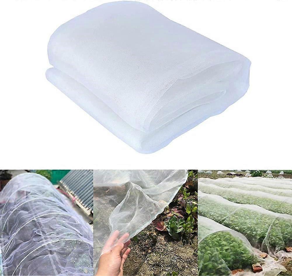 Garden net, 2.5 x 10 m, garden net for plants, protective net against insects, vegetables