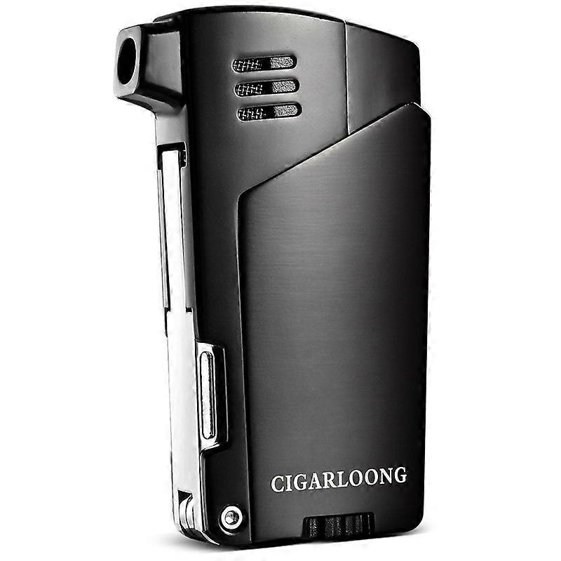 Cigarloong Cigar Lighter Windproof Metal Personality Lighter Multi-Color Optional Portable Cigarette Lighter
