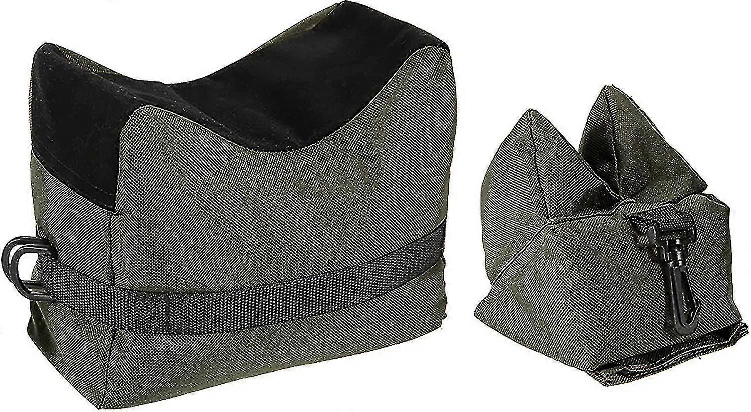 2024 Th Shooting Rest Bags For Rifles For Gun Rest Hunting Outdoor, Front & Rear Support Stand Bag Stand Holders For Gun Rifle Shooting Unfilled(green