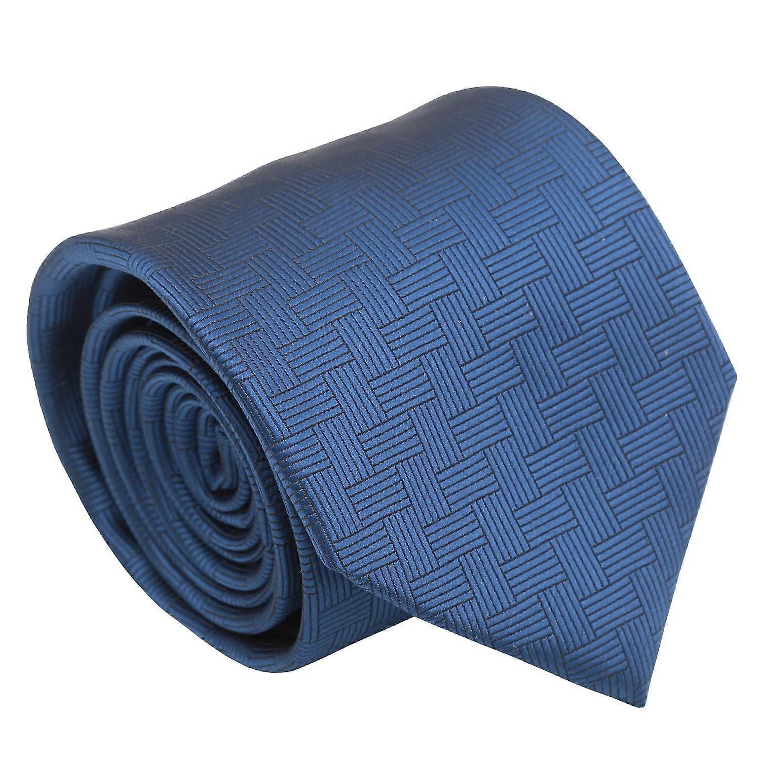 Classic Blue Raffia Basket Tie