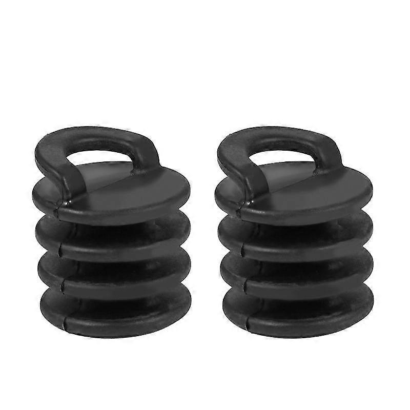 2pcs Universal Kayak Scupper Plug Rubber Drain Plug Drain Hole Stopper